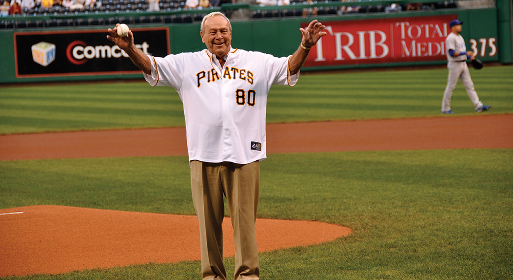 Palmer prepares for his 80th birthday pitch