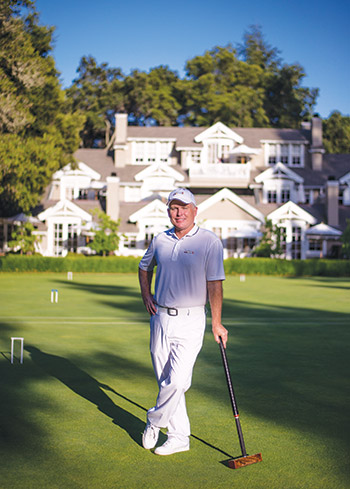 Mike McDonnell - Meadowood’s croquet pro