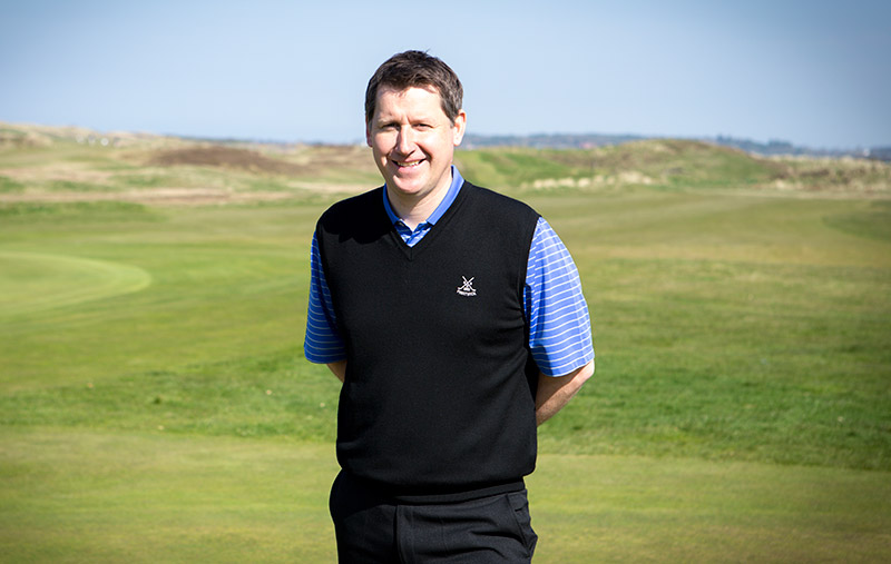 Prestwick club professional David Fleming