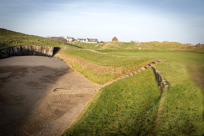 Prestwick 17th green