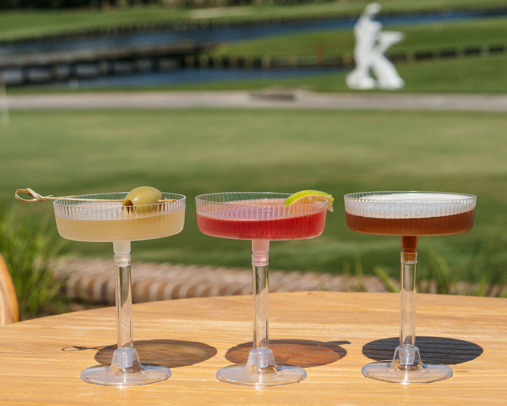 Ketel One martinis following for post-play cocktail hour