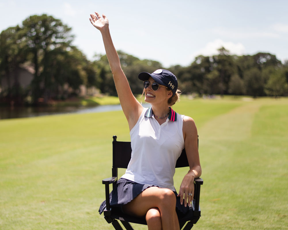 Alexandra O'Laughlin, the MC of the Kingdom Cup weekend
