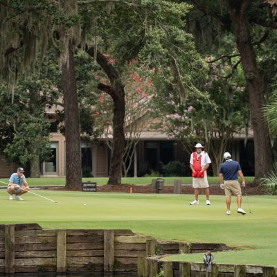 Geno Bonnalie, PGA Tour caddie for Joel Dahmen, shared tips for golfers each day