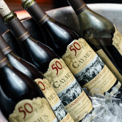 Caymus Vineyards treated guests to their incredible wines all weekend long